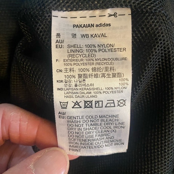 Adidas Wb Kaval Hooded Windbreaker Size XS - Picture 11 of 13
